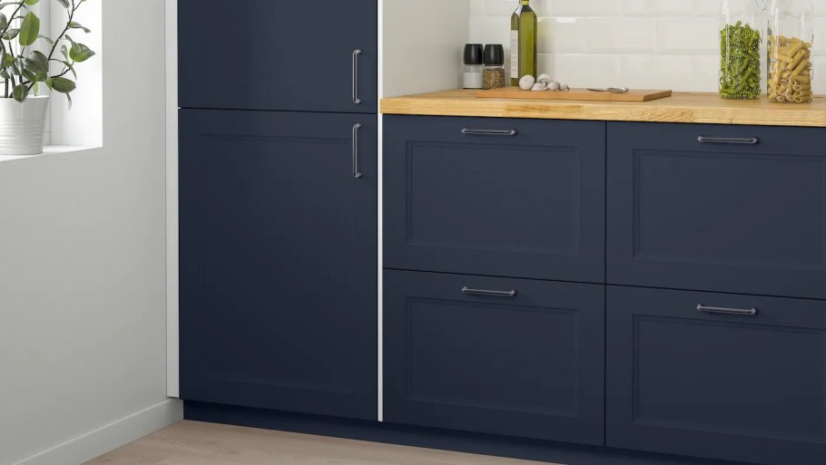 Кухня икеа Акстад в интерьере