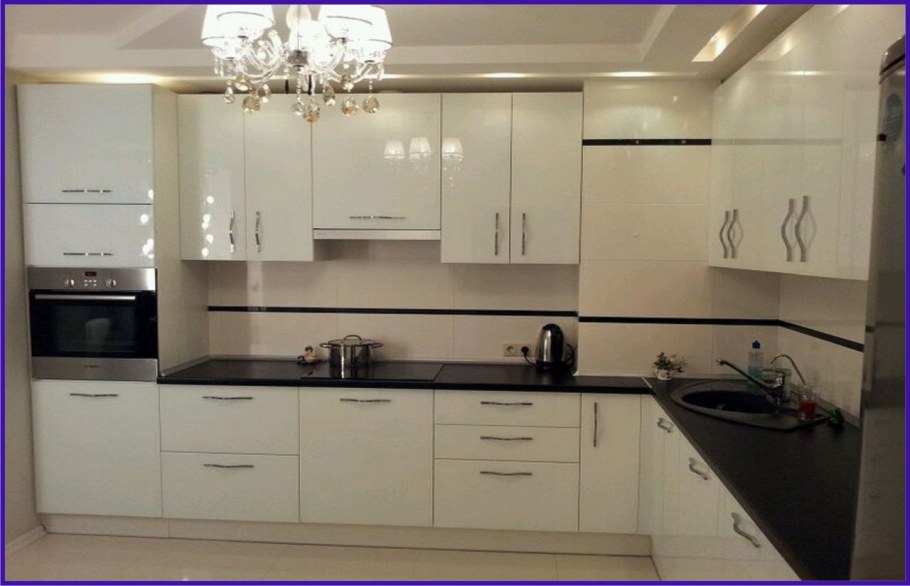 Кухня икеа белая с деревянной столешницей