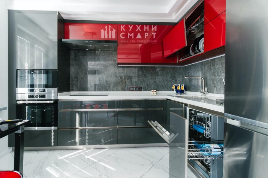 Кухня в стиле Хай тек