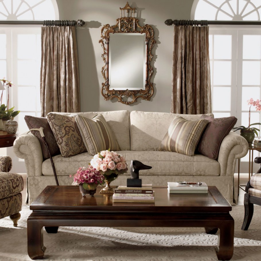 Мебель для гостиной в английском стиле