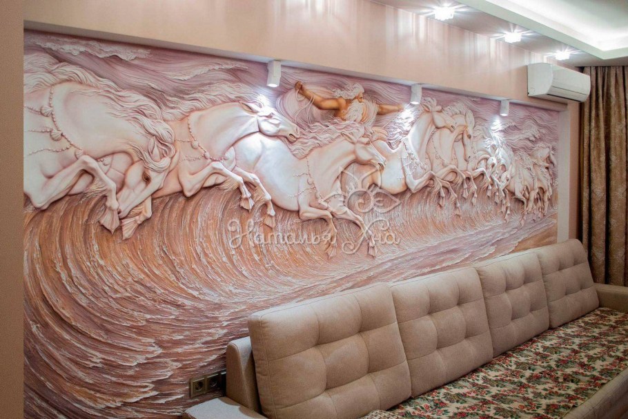 Наталья хна барельеф Русалка