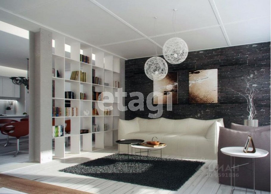 Декоративная перегородка для зонирования комнаты