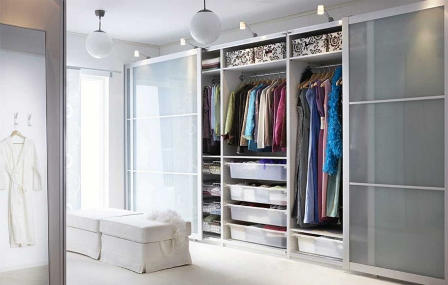 Встроенный шкаф ПАКС икеа