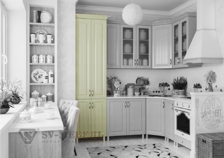 Голубая кухня Прованс Антарес