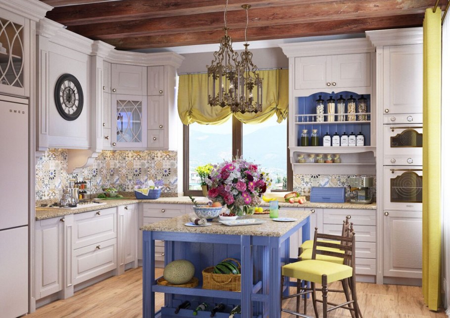 Кухонный гарнитур Прованс Сурская мебель