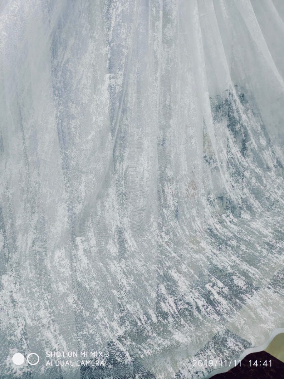 Тюль мрамор