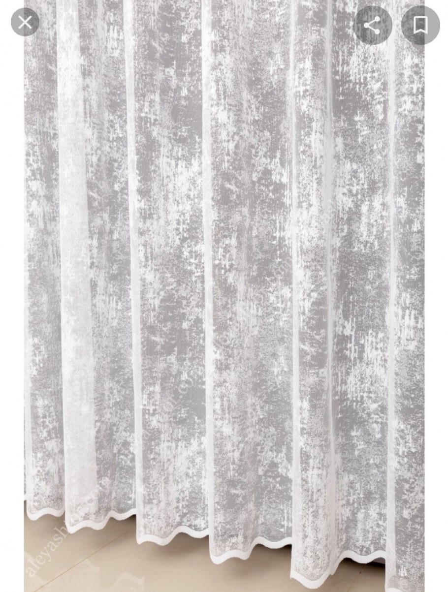 Жаккардовая тюль мрамор