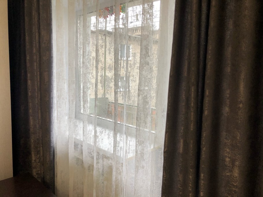 Тюль сетка мрамор 1608