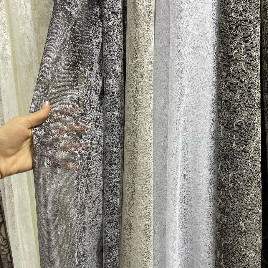 Тюль сетка мрамор 1608