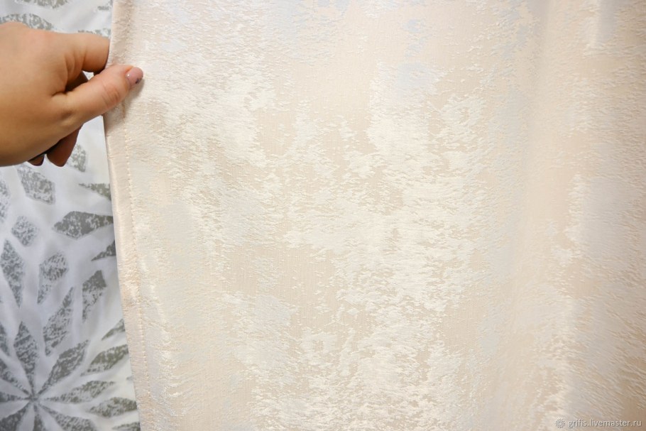 Мраморная тюль