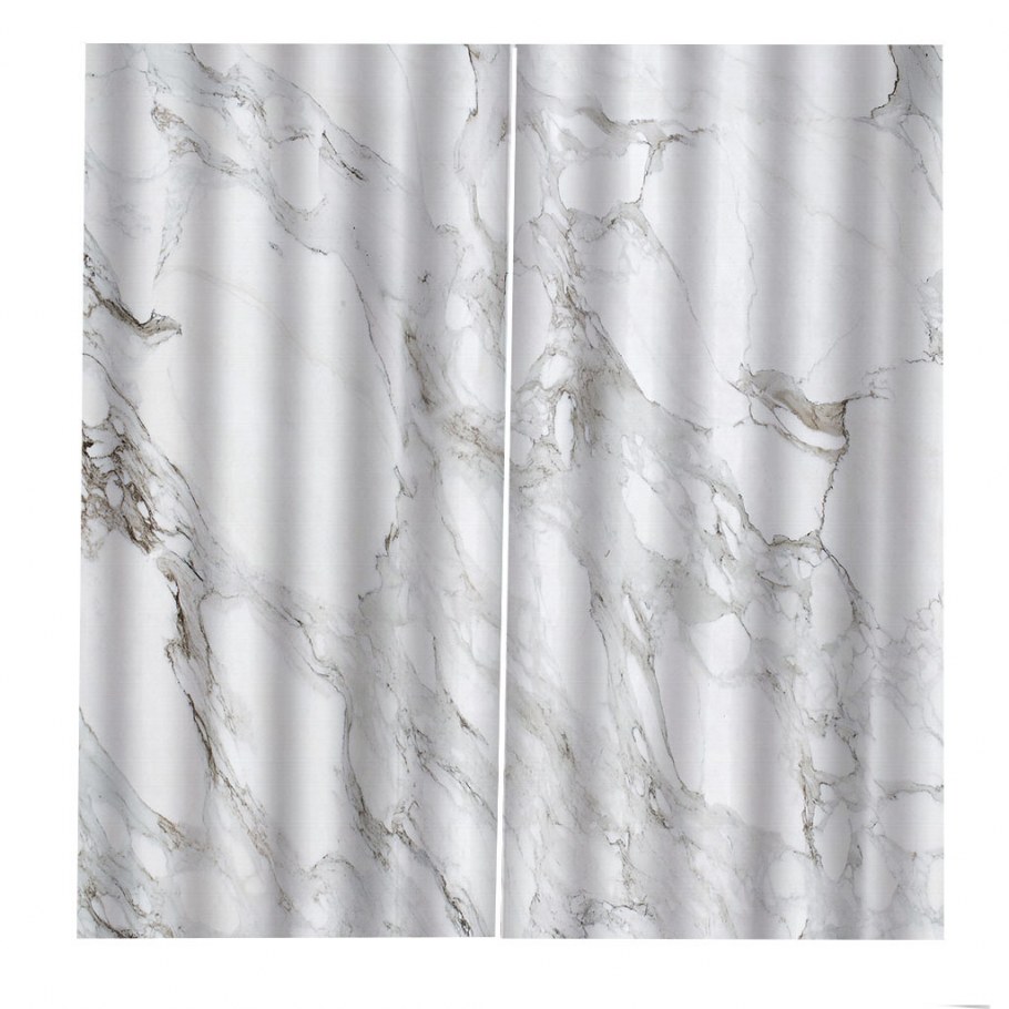 Шторы блэкаут вельвет серый