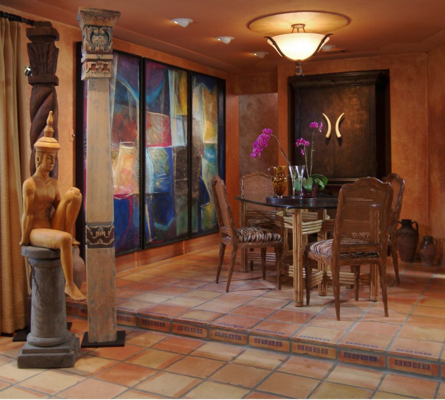 Древнеегипетский стиль в интерьере