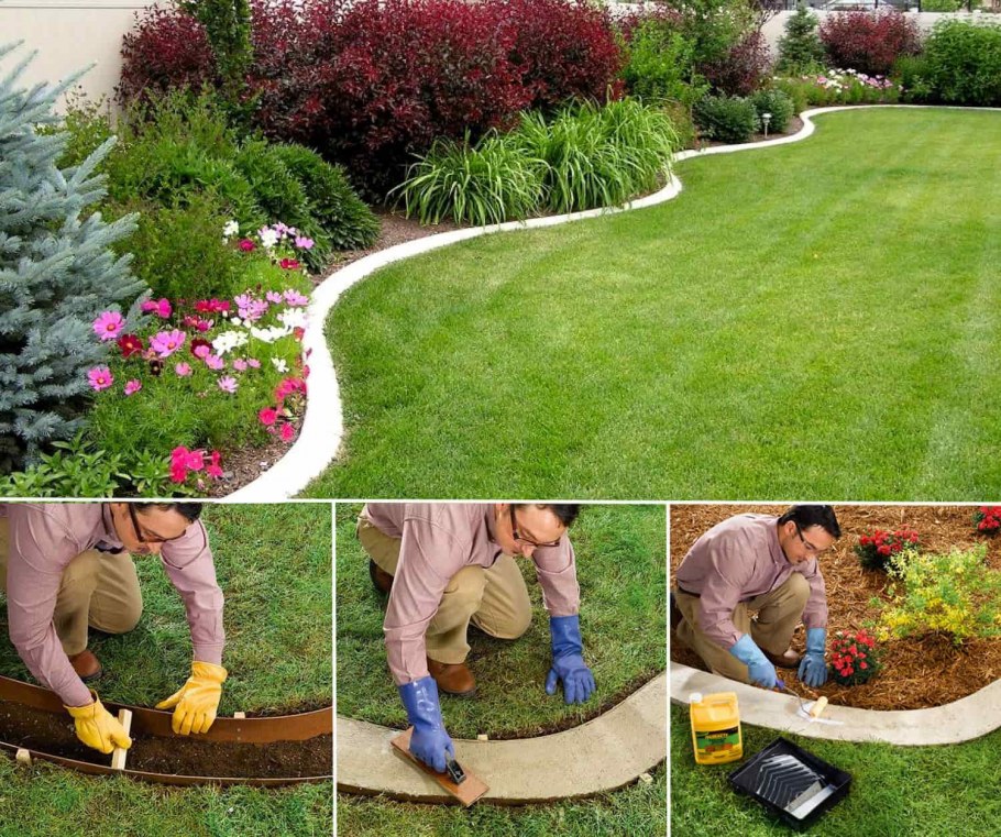 Цветники из старых вещей