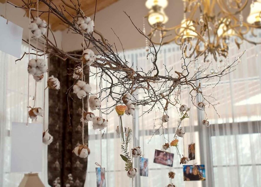 Украшения из веток