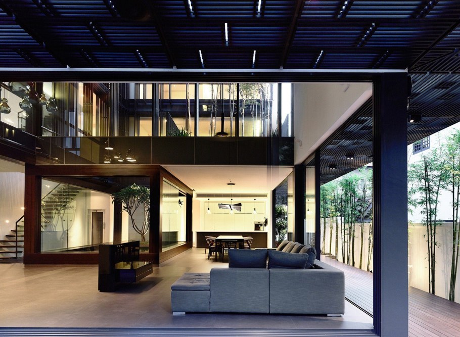 Современные футуристические интерьеры