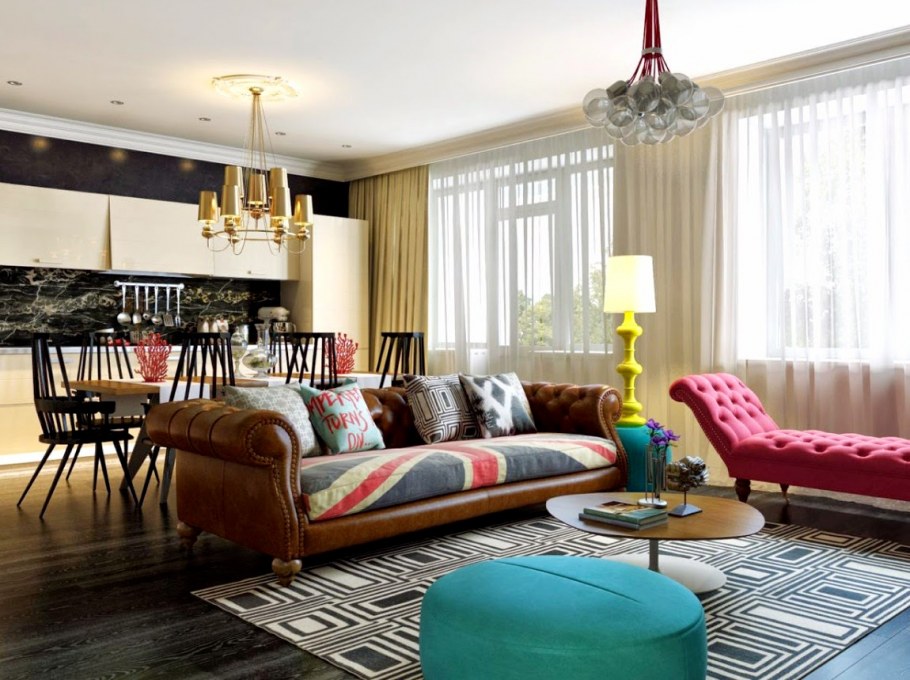 Гостиная в стиле ОНТОАРТ