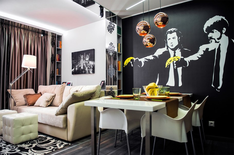 Интейнер в стиле поп арт