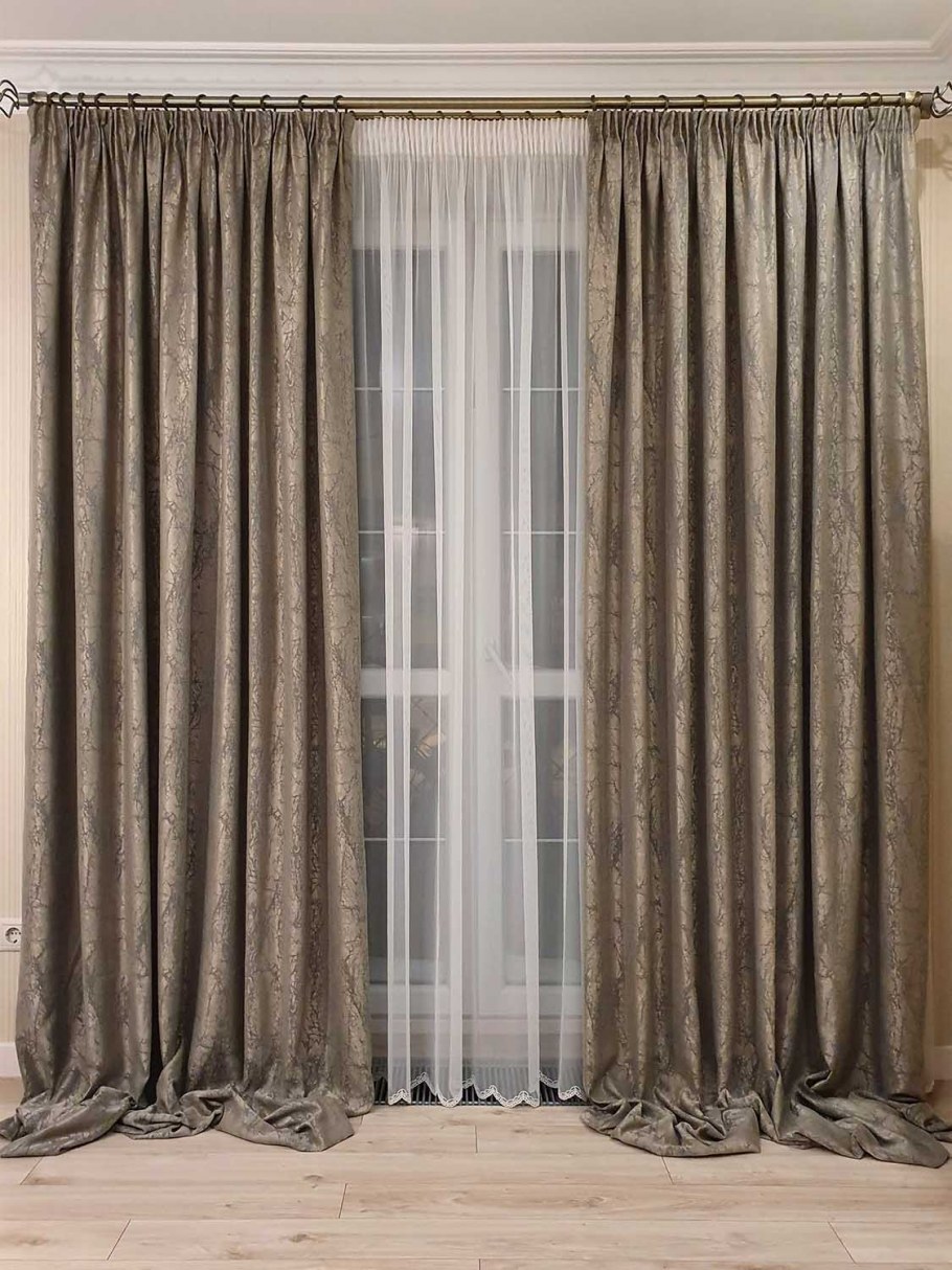 Комплект штор софт 250*270 см,2 шт colore caldo