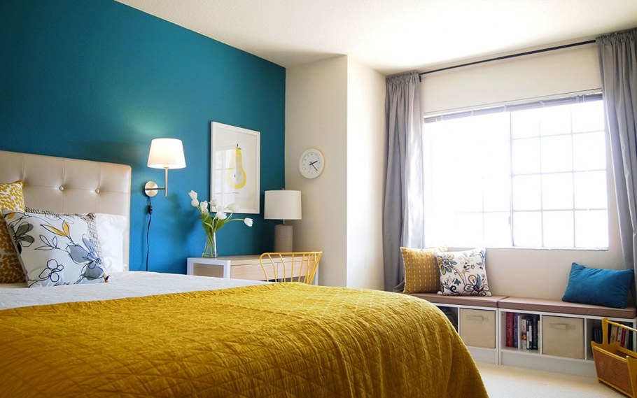 Желто синий цвет