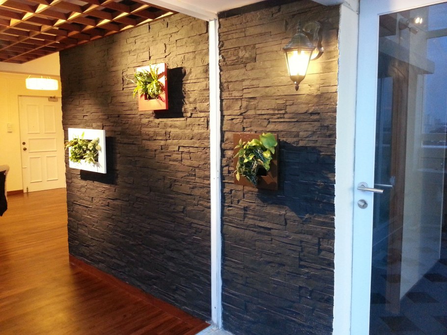 Отделочный камень в интерьере