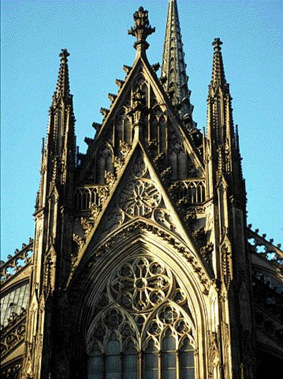 Собор сент-Урбен. Лучистая Готика