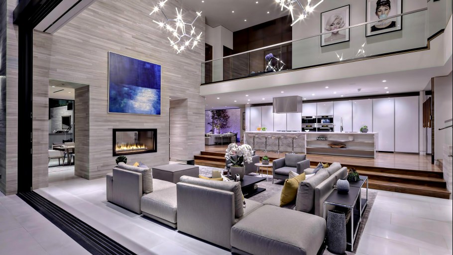 Интерьер коттеджа в современном стиле