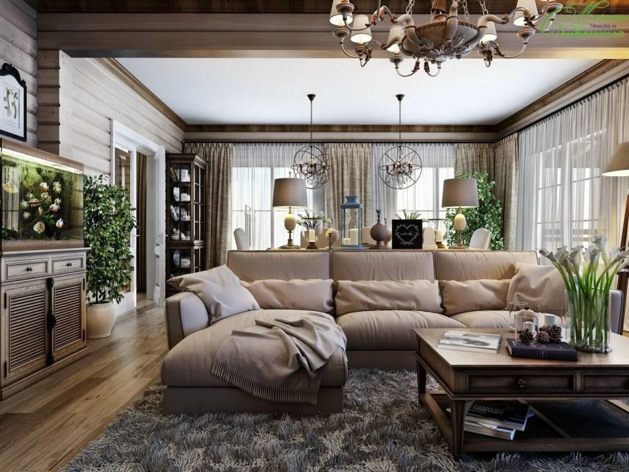 Интерьер загородного дома