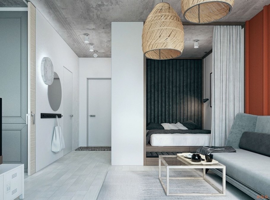 Стильные интерьеры маленьких квартир