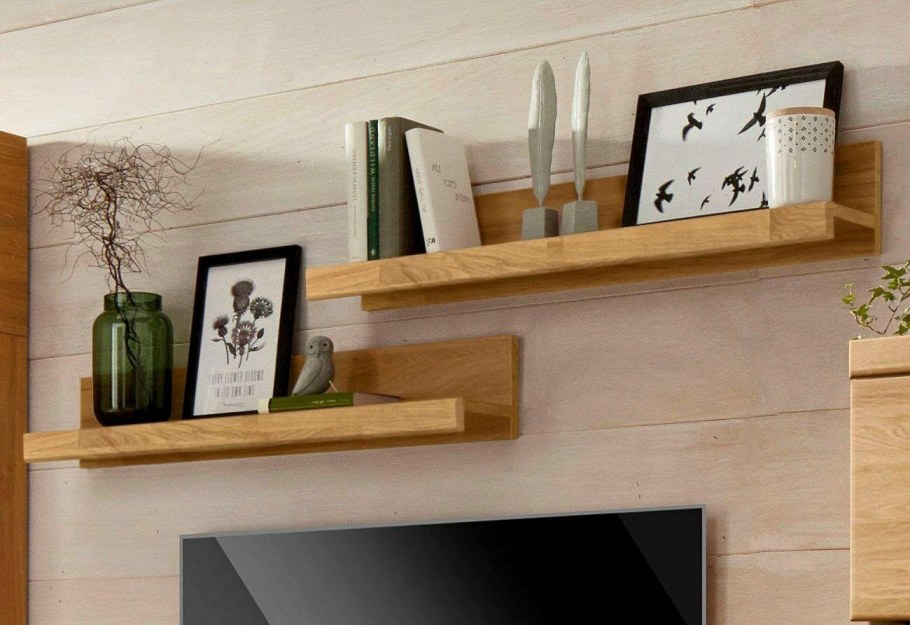 Полка МОССЛЭНДА икеа над кроватью