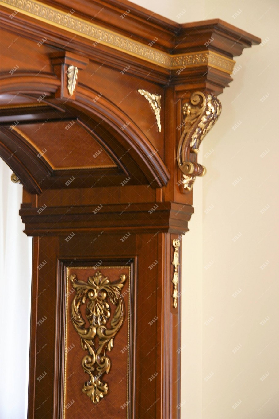 Деревянные резные арки