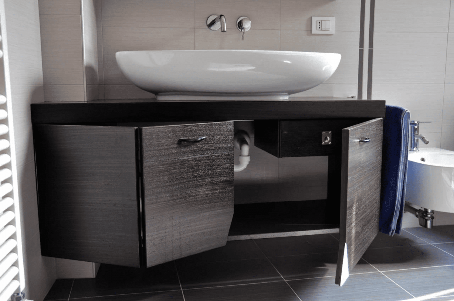 Железная тумба под раковину лофт 120х50