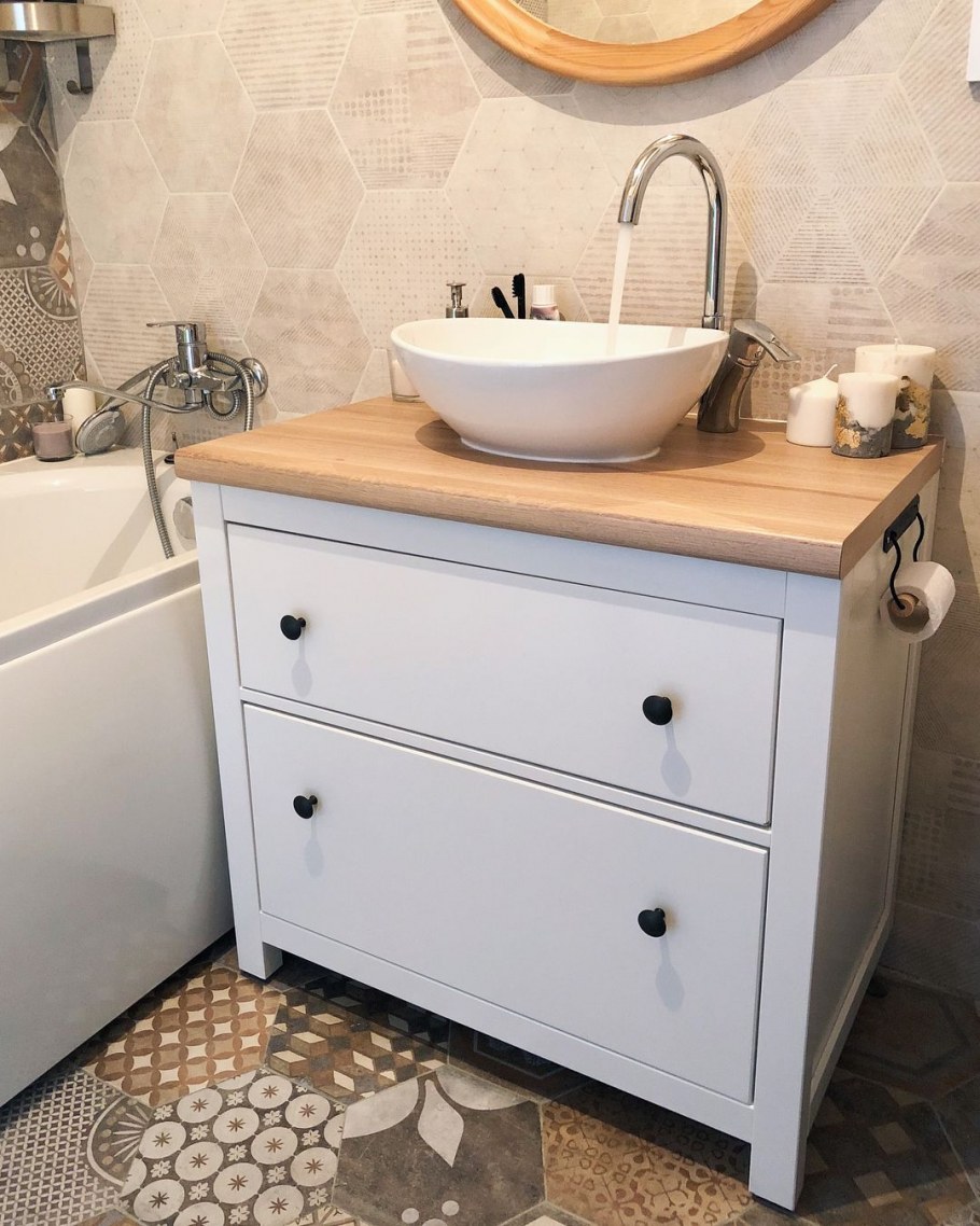 Тумба под раковину hemnes ХЕМНЭС