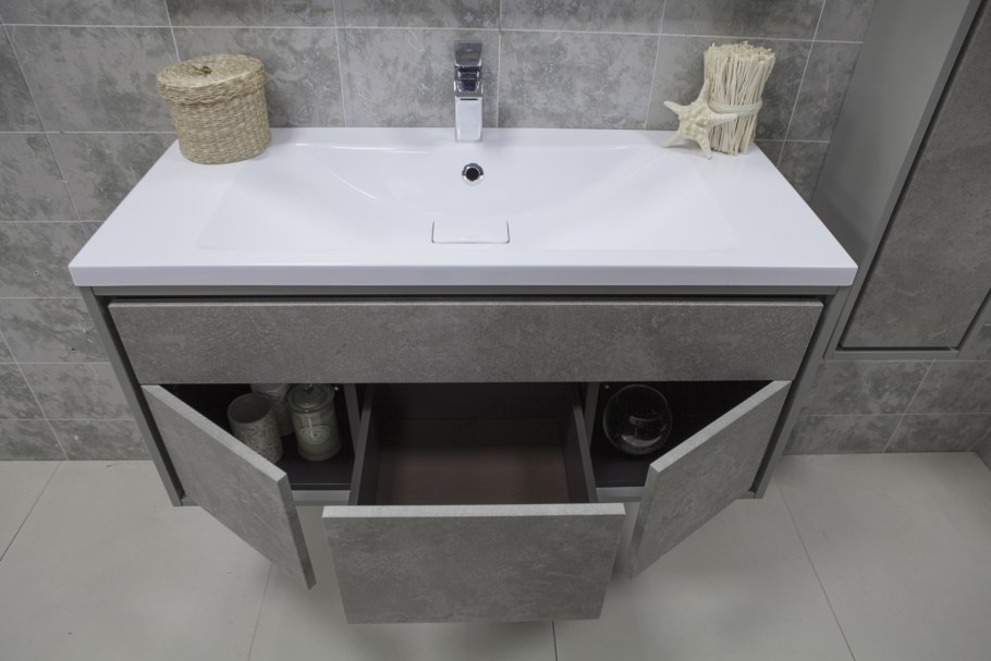 Металлический каркас под раковину Cezares Cadro 100/46/30-1c-so-met-St