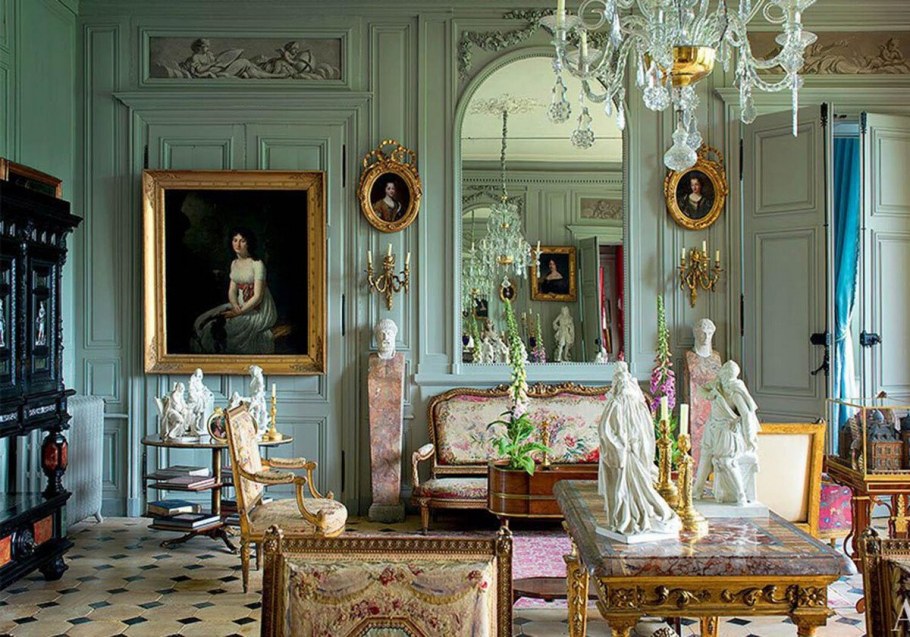 Линдерхоф замок лиловый кабинет