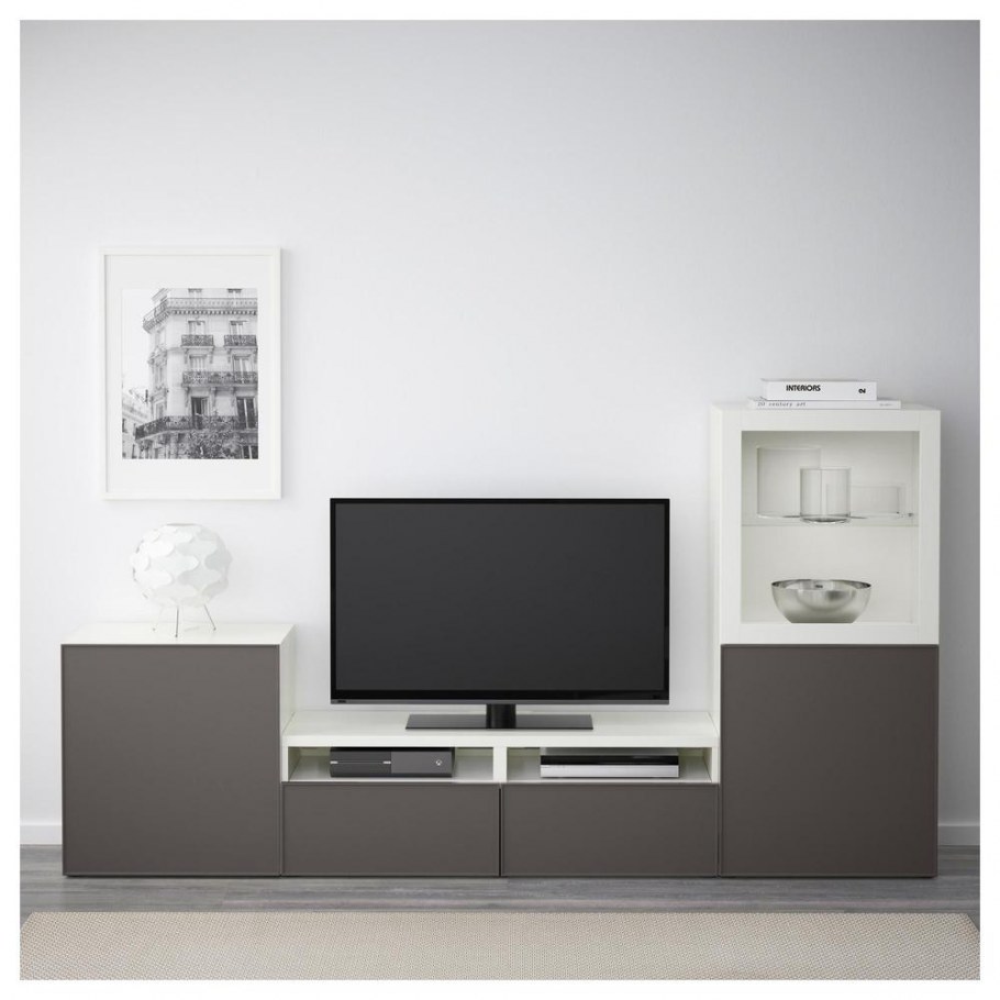 Стенка в гостиную БЕСТО Лаппвикен икеа