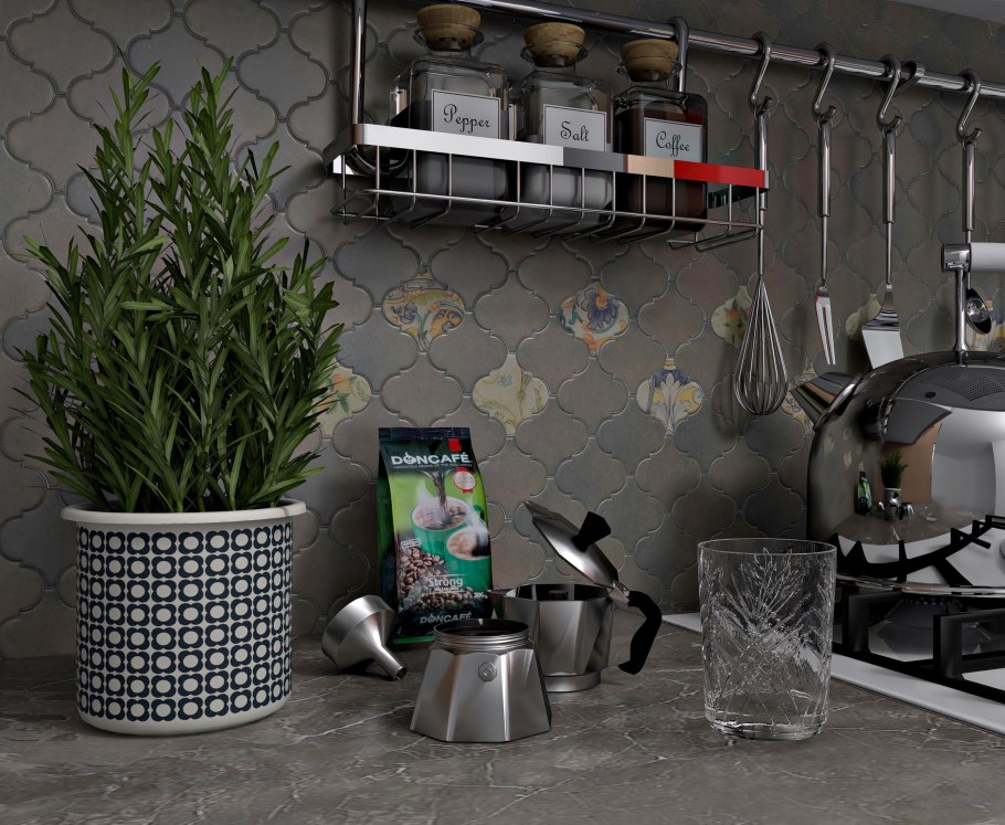 Арабески Котто Kerama Marazzi