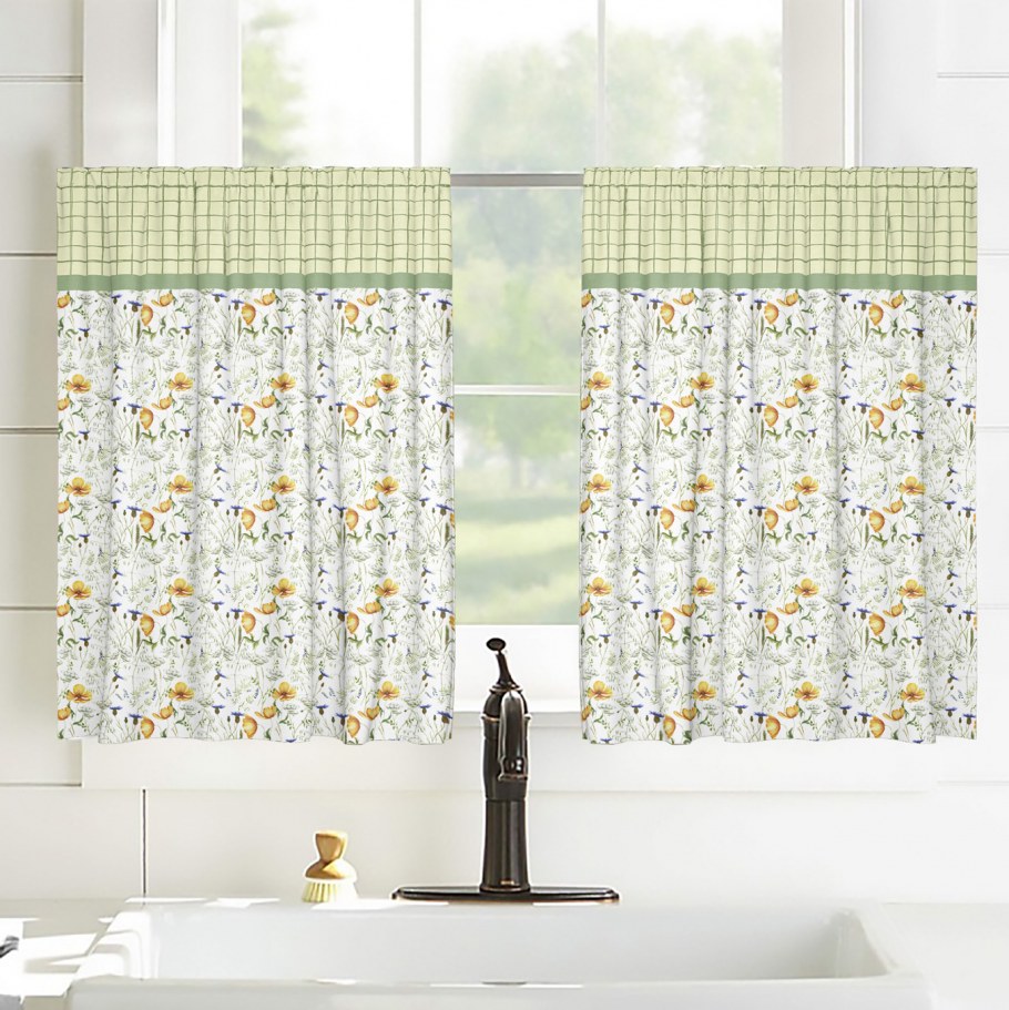 Шторы для дачи в деревенском стиле