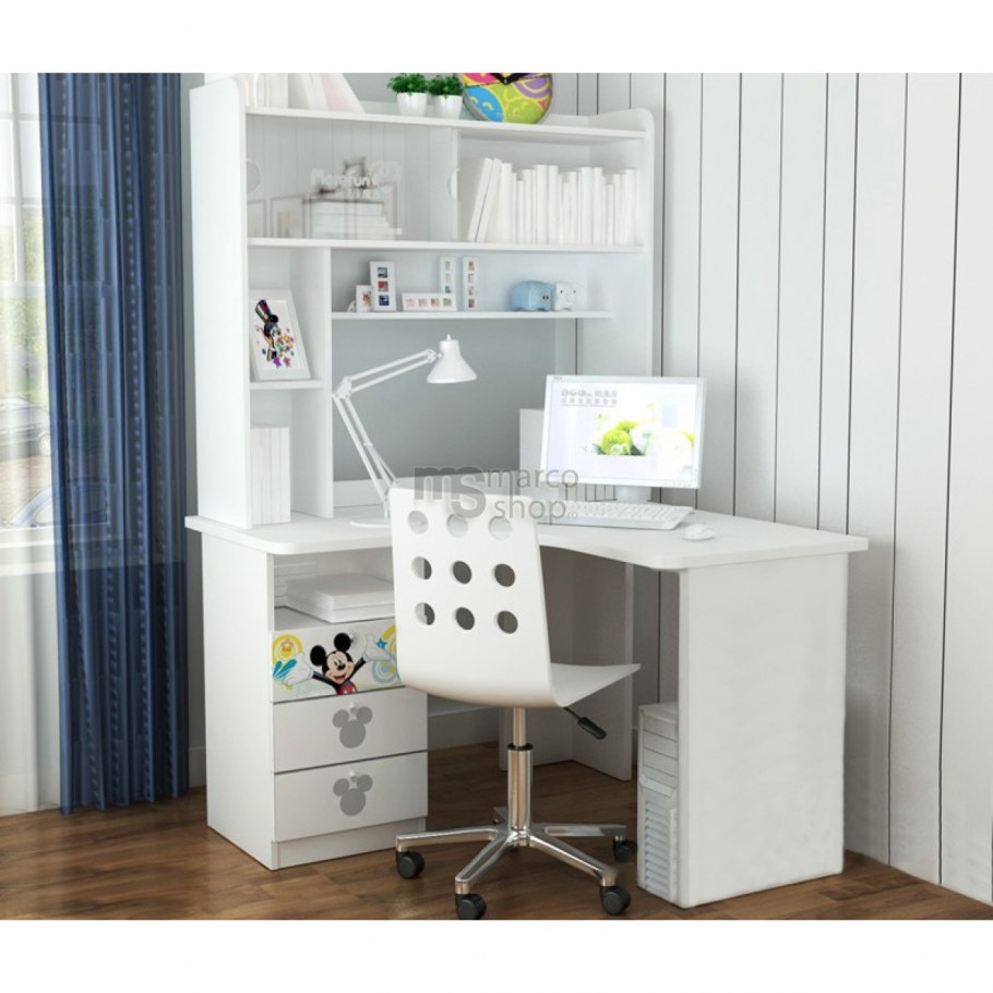 Икеа стол письменный для школьника белый 1.42