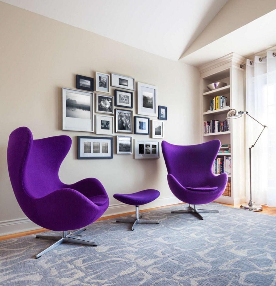 Кресло Egg Chair в интерьере