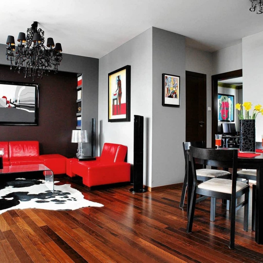 Черные двери в интерьере