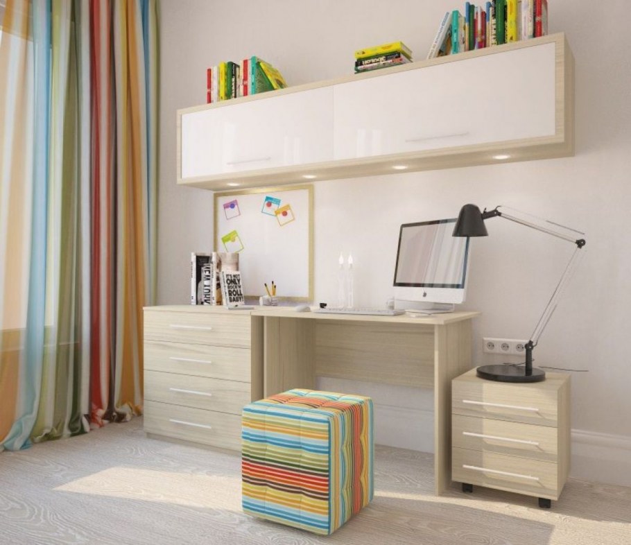 Компьютерный стол с комодом