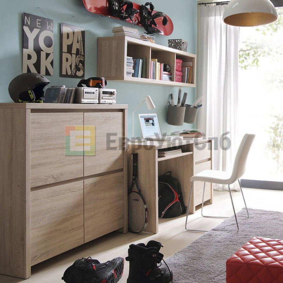 Будуарный столик с комодом 1200