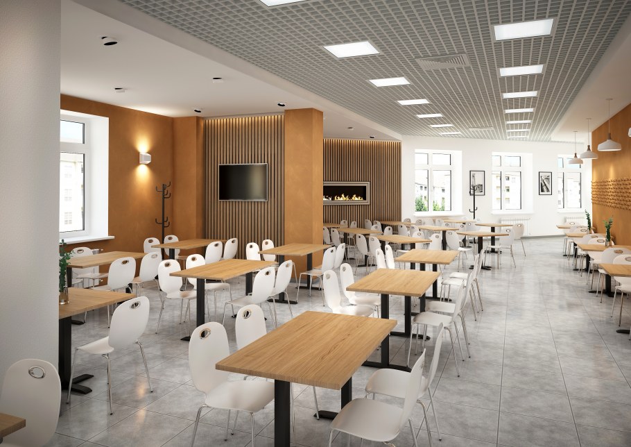 Современная столовая