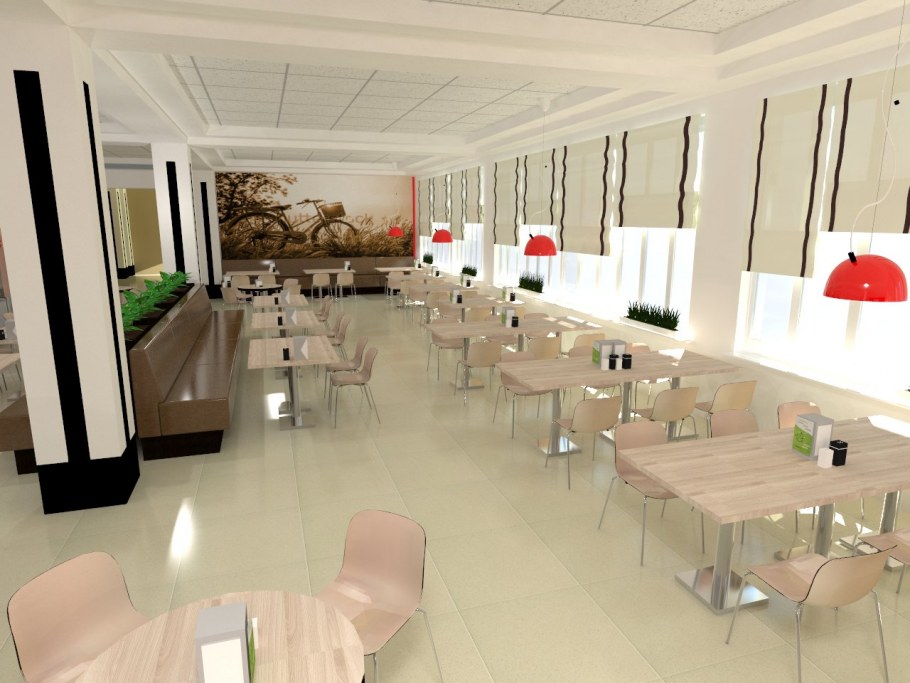 Интерьеры кафе и ресторанов