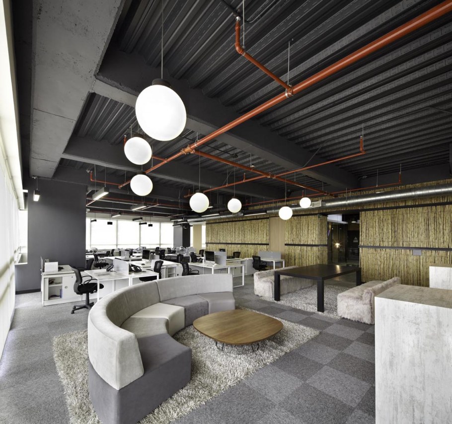 Гостиная в стиле Чикаго