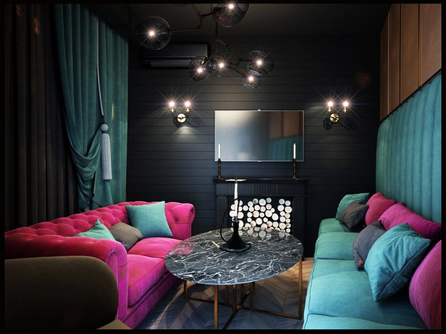 Кальянная интерьер