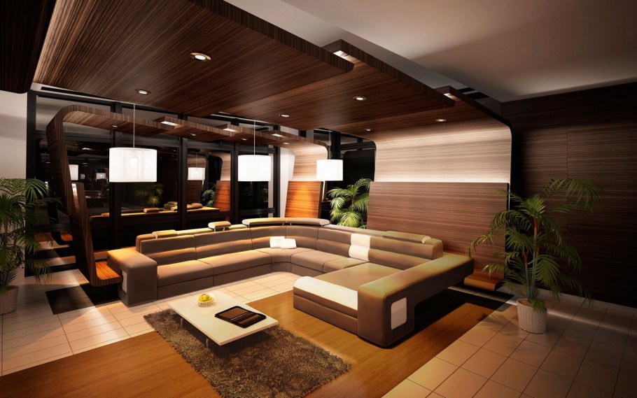 Дерево в интерьере