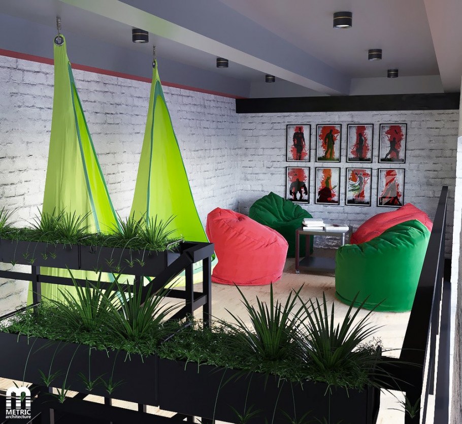 Полукруглая гостиная