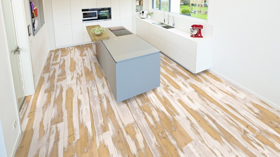 Кварцевый ламинат Refloor Fargo дуб снежный dl1601