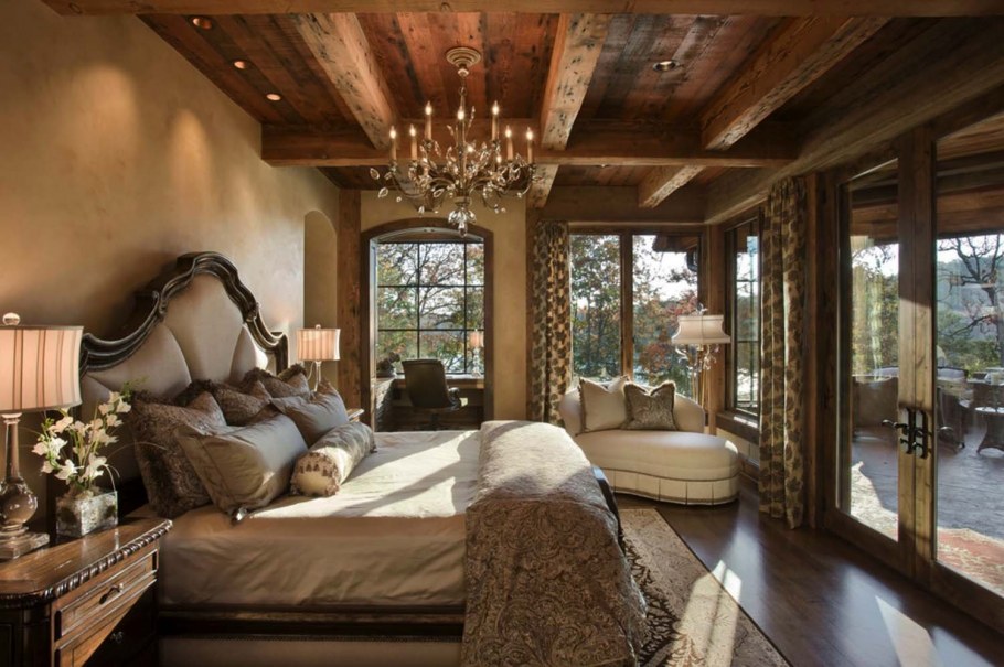 Спальня рустик Шале